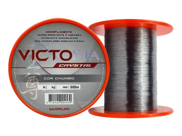 Imagem de Linha Monofilamento Maruri Victoria Crystal 0,20mm 5,5lbs/2,5kg - 600 Metros