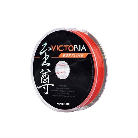Imagem de Linha Monofilamento Victoria Soft 120mts Laranja - Maruri 0,35mm