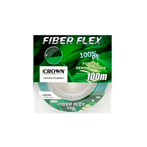 Imagem de Linha Mult. Fiber Flex X4 0,26mm 35lb 100m