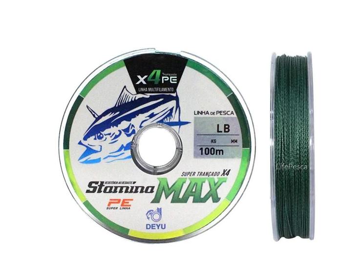 Imagem de Linha Multi Deyu Stamina Max 4X Verde