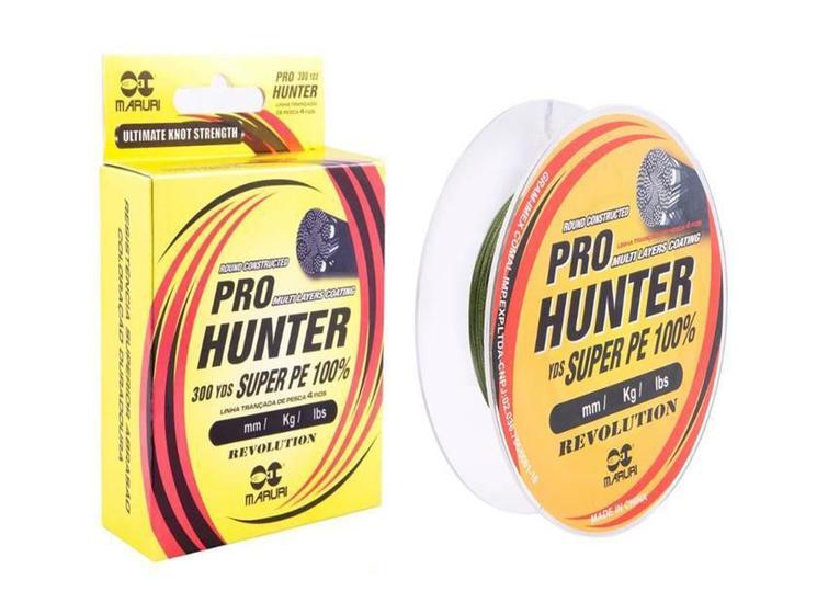 Imagem de Linha Multifilamento 4X Maruri Pro Hunter 0,30Mm 52Lbs 270M