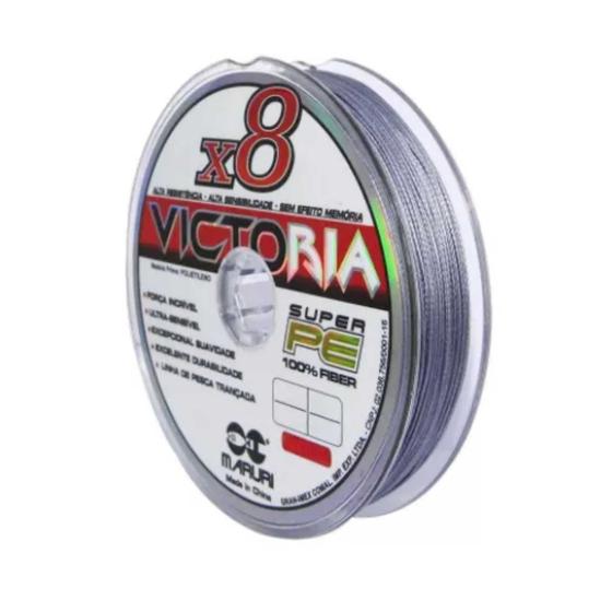 Imagem de Linha Multifilamento de Pescaria Maruri Victoria 8x 0,45mm 60 Lb - 300m