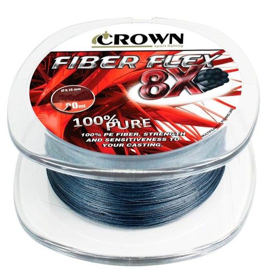 Imagem de Linha Multifilamento Fiber Flex 8X 100% PE - Crown