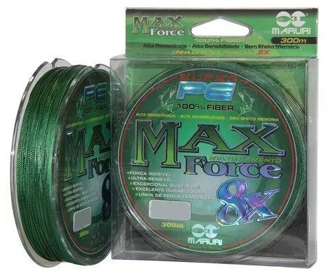 Imagem de Linha multifilamento maruri 8x pe max 300m 0,24mm 49lbs