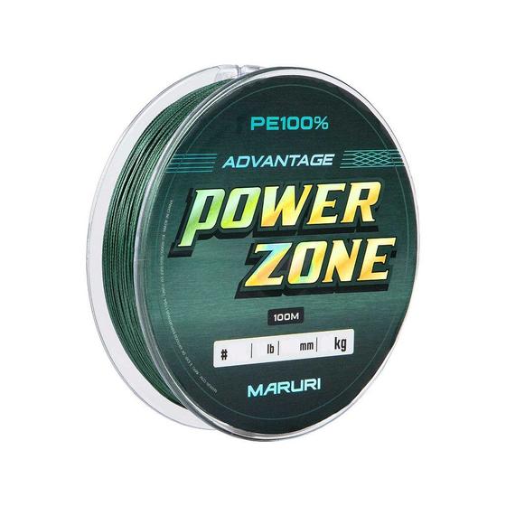 Imagem de Linha Multifilamento Power Zone 8x Verde 0,27mm 100m (Maruri)