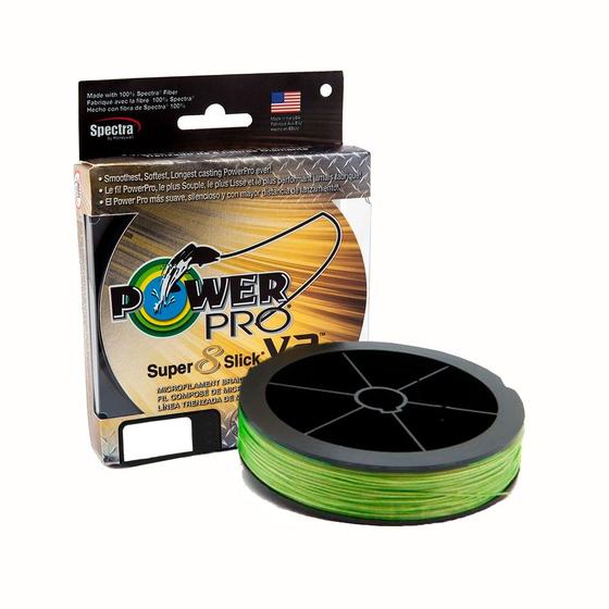 Imagem de Linha Multifilamento Super Slick V2 8 Fios Verde 275m - Power Pro