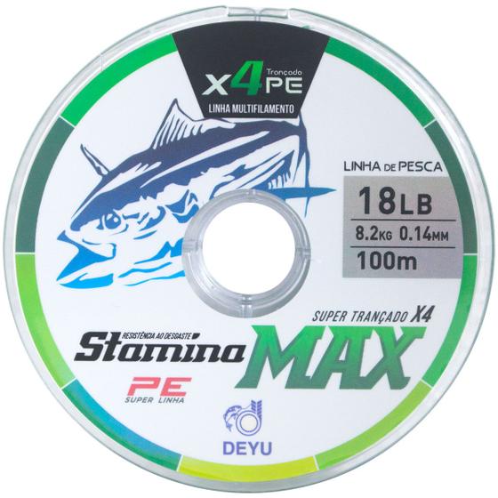 Imagem de Linha Multifilamento Tarrafa Pesca 0,18MM X4 Max C/ 5Un 500m