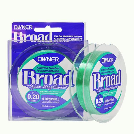 Imagem de Linha owner monofilamento broad nylon - 150m