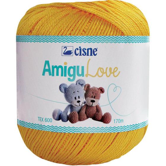 Imagem de Linha Para Croche Amigulove 291 100G Amarelo