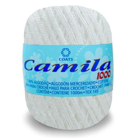 Imagem de Linha para Crochê Camila 1000mt Corrente - Coats Corrente