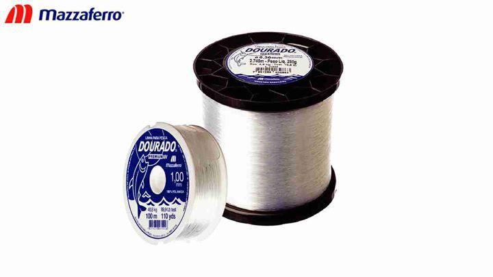 Imagem de Linha Para Pesca Grilon Dourado Uv.100m 0.50mm Branco