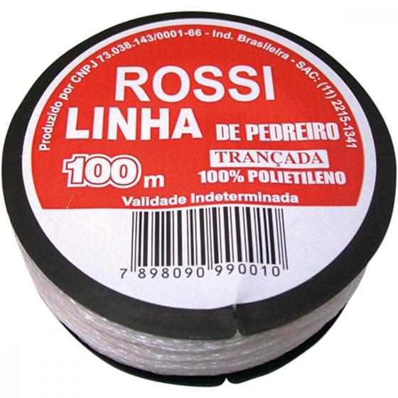 Imagem de Linha Pedreiro Rossi Trançada C/100Mt - Kit C/12 Unidades