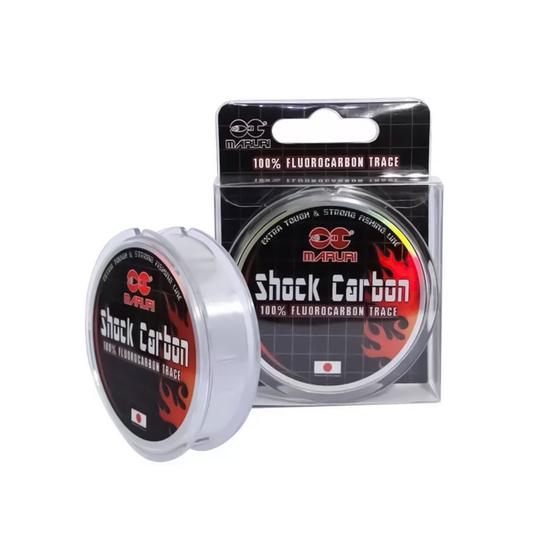 Imagem de Linha Pesca 100% Fluorcarbon Shock Carbon Leader Maruri - 0.39mm 19,3Lbs 20m