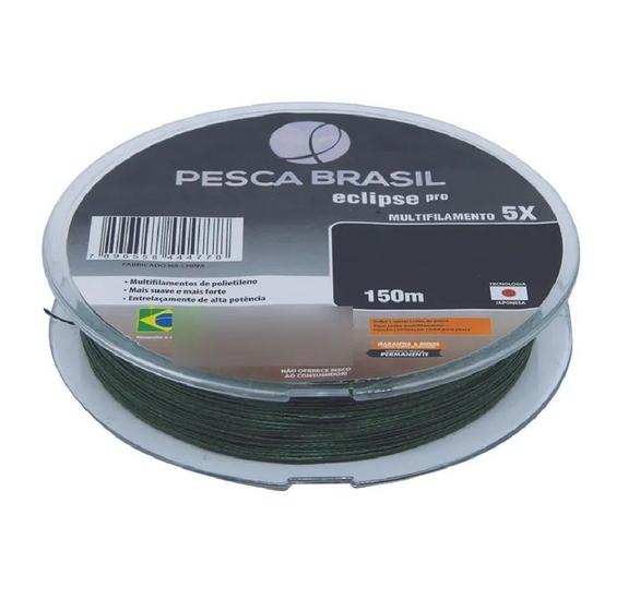 Imagem de Linha pesca brasil multifilamento eclipse pro 0,16mm - 150m