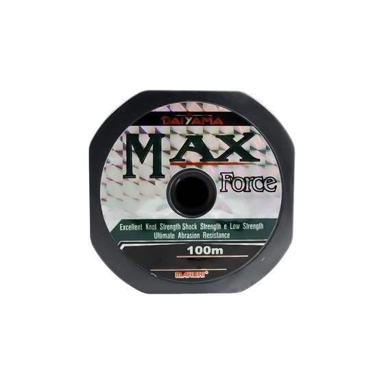 Imagem de Linha Pesca Daiyama Maruri Max Force Mono Verde Musgo 100m 0,62mm 88Lbs 39,9kg