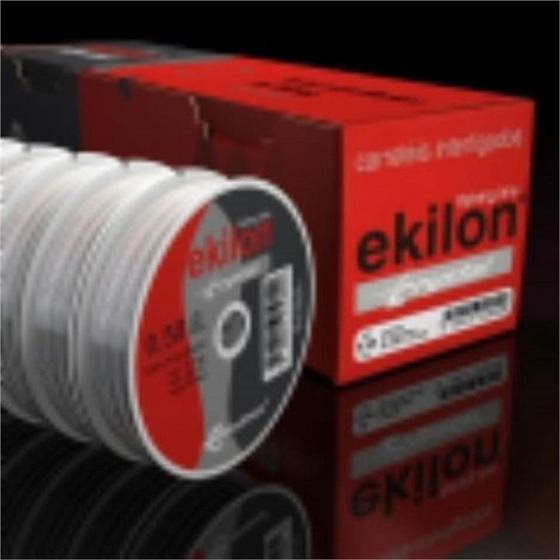 Imagem de Linha Pesca Ekilon Branca 0,45Mm X 100M  47006 . / Kit C/ 20