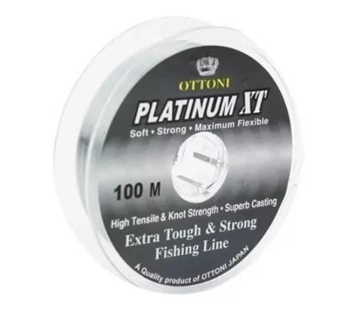 Imagem de Linha Pesca Monofilamento Platinum Xt 0,50mm Suporta 32 Kg