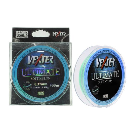 Imagem de Linha Pesca Monofilamento Vexter Ultimate Soft Nylon 0.37mm 300 Metros