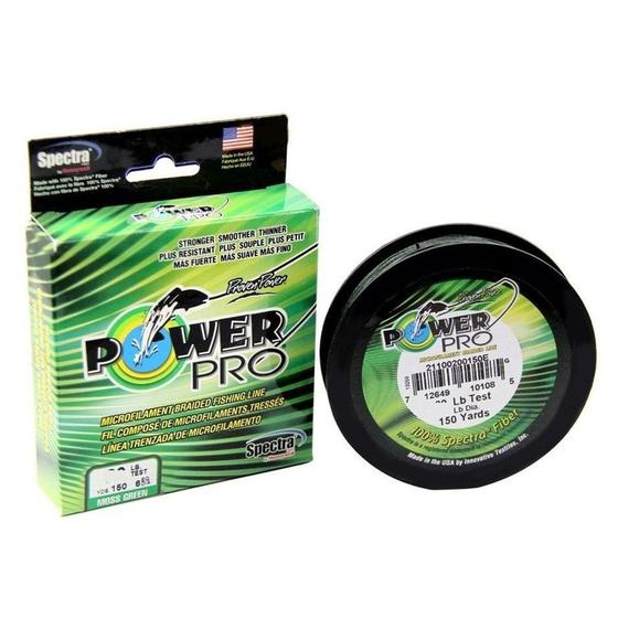 Imagem de Linha Pesca Multifilamento Power Pro 4x 135m 0.28mm 30 Lbs 14 Kilos