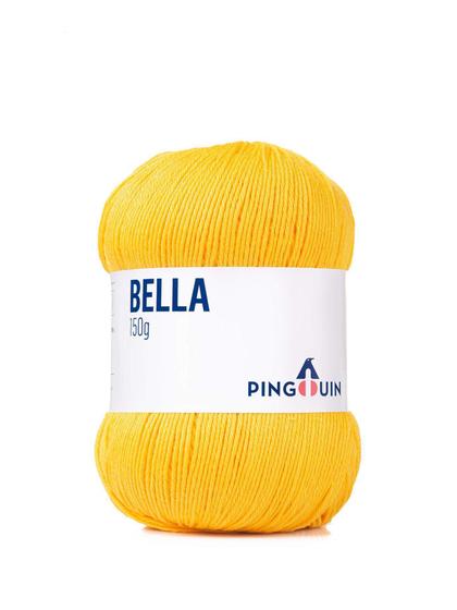 Imagem de Linha Pingouin Bella 150G - Amarelo Ipe 0204