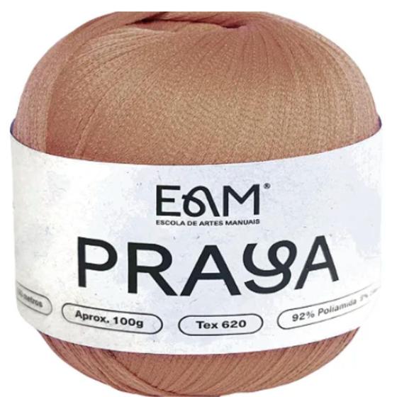 Imagem de Linha Praya 100g - Fio com Elasticidade - 14 - AVELÃ