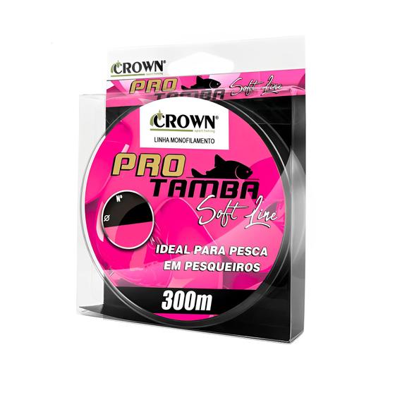 Imagem de Linha Pro Tamba Soft Pink 300m - Crown