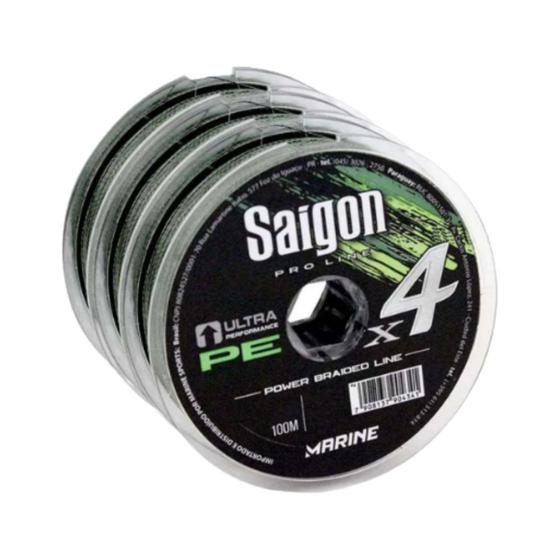 Imagem de Linha Saigon Pro Line X4 PE 100m 40LB  Marine Sports