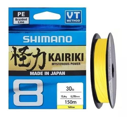 Imagem de Linha Shimano Multifilamento Kairiki 8X 20lbs 0.20mm 300 mts