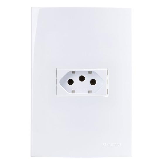 Imagem de Linha Sleek Conj 42 Tomada 2P+T 10A 250V
