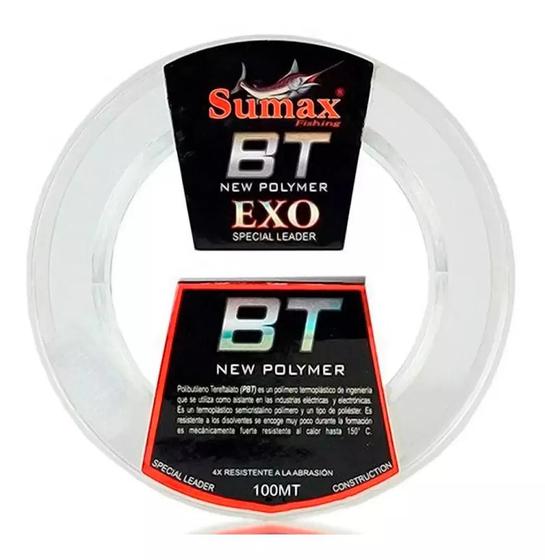 Imagem de Linha sumax especial leader fluorcarbono exo bt - 100m 0.50mm - 50lb