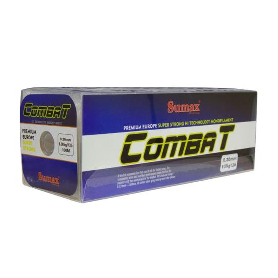 Imagem de Linha Sumax Monofilamento Combat Branca 0,60mm 35lb 100m