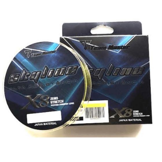 Imagem de Linha team master skyline x8 yellow pe 2.5 (40lbs) 300m