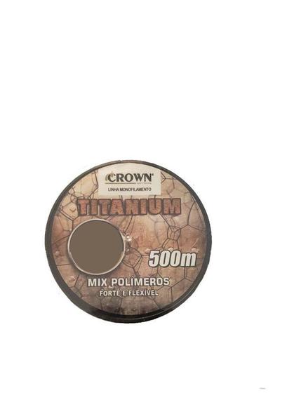 Imagem de LINHA TITANIUM (NYLON) 0,30MM 500mts - Crown