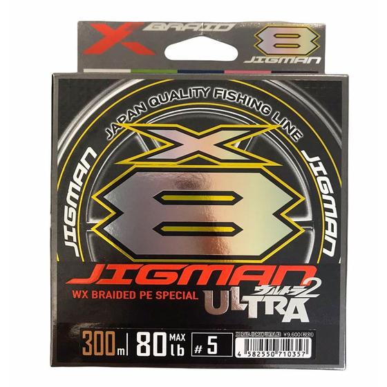 Imagem de Linha ultra2 x-braid jig man x8 0,37mm 300m 80lb - ygk