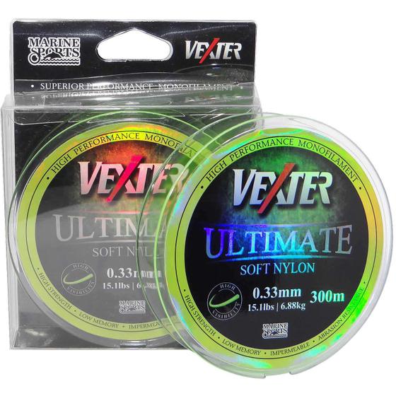 Imagem de Linha Vexter Ultimate Soft Nylon Monofilamento 0,40mm 22Lbs/10kg - 300 Metros