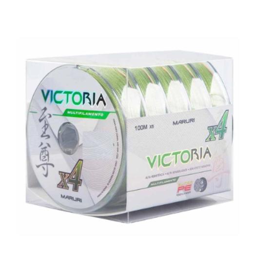 Imagem de Linha Victoria 4X 0,55mm - 81 Lbs 100m  Maruri