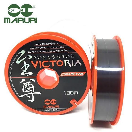 Imagem de Linha Victoria Crystal Maruri - 0,90mm 81,3lbs/37kg - 100 Metros