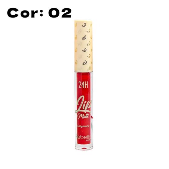Imagem de Lip 24 Horas Matte Baton Liquido Longa Duração Febella