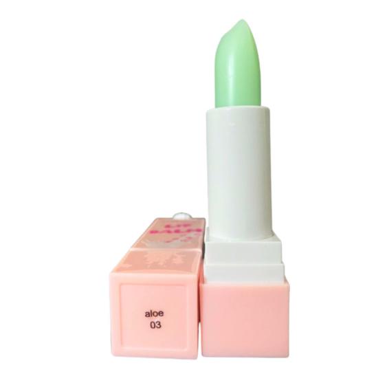 Imagem de Lip Balm Aloe Hidratante Labial Caixa Leite Batom Lua&Neve