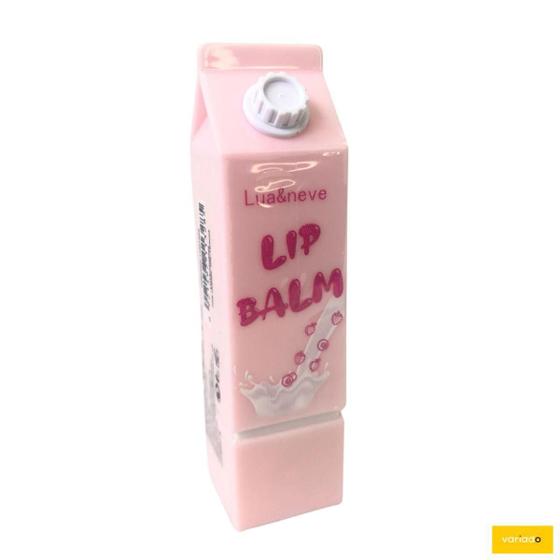 Imagem de Lip Balm Gloss Caixa Leite Batom Labial Aloe Lua&Neve