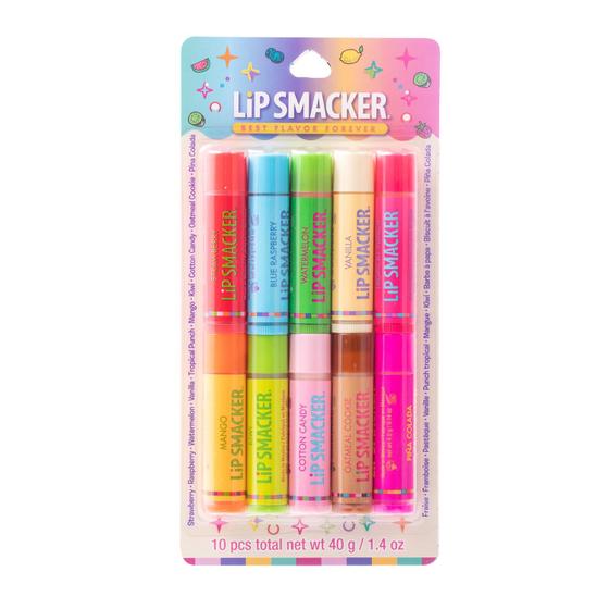 Imagem de Lip Balm Lip Smacker Original & Best Party Pack de 10 sabores