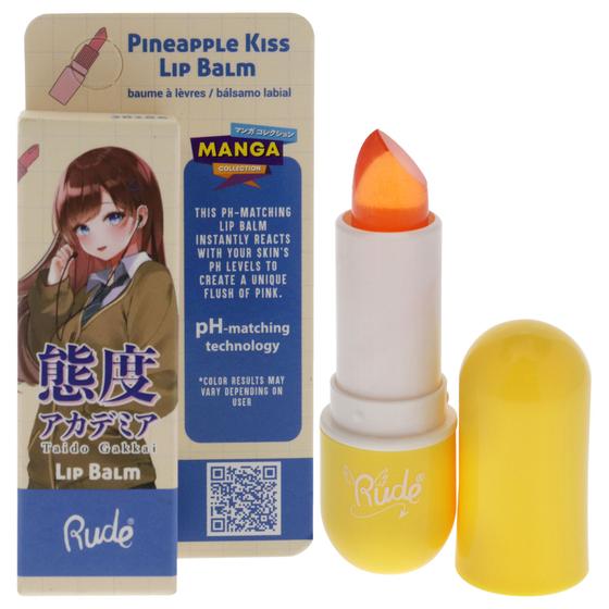 Imagem de Lip Balm Rude Cosmetics, coleção de mangá, Pineapple Kiss