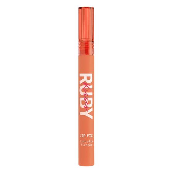 Imagem de Lip fix tint laranja para lábios 2,3 ml ruby kisses llt01b