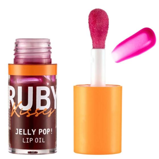 Imagem de Lip Oil Jelly Pop! - Ruby Kisses - Ruby ROXO