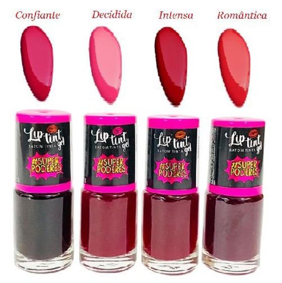 Lip Tint em Gel Super Poderes Yesica makes Lip Tint Magazine Luiza