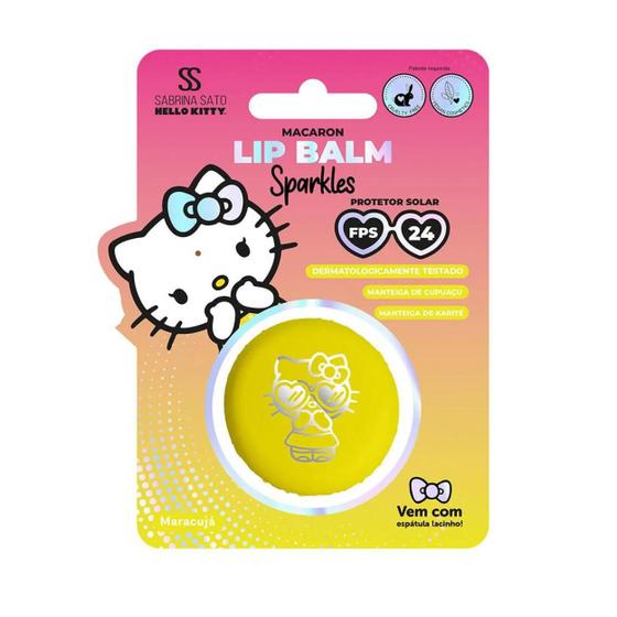 Imagem de LipBalm Macaron Maracujá Sabrina Sato Hello Kitty