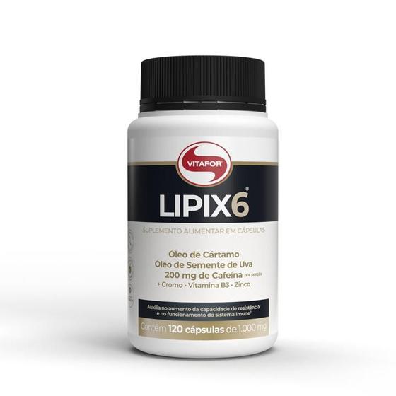 Imagem de Lipix6 1000mg 120 Cápsulas -  Vitafor