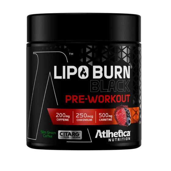 Imagem de Lipo Burn Black HD Frutas Vermelhas 200g Atlhetica Nutrition