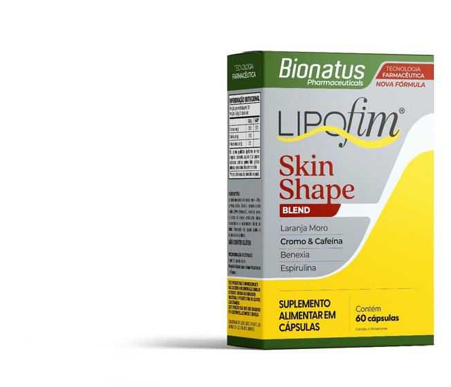 Imagem de Lipofim skin shape blend 60caps bionatus