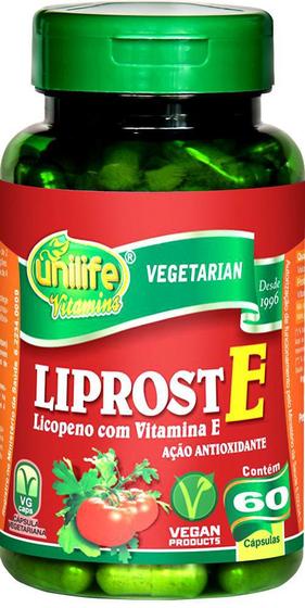 Imagem de Liprost E Licopeno com Vitamina E Unilife 60 cápsulas de 450mg